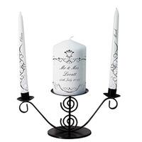 Personalised Ornate Swirl Unity Candle