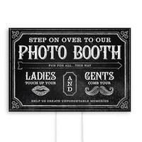 Personalised Directional Sign with Chalkboard Print Design
