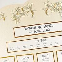 Pearl/Gold A2 Table Planner Kit