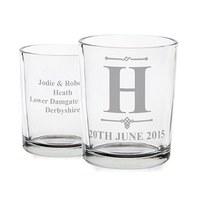 Personalised Votive Candle Holders - 10 Pack