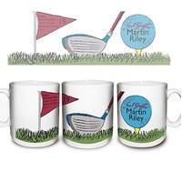 personalised no1 golfer mug