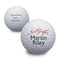 Personalised No.1 Golfer Ball