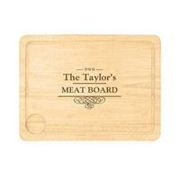 Personalised Meat Carving Board