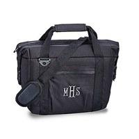 Personalised 12 Pack Black Beer Cooler Bag