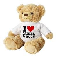 Personalised I Love Heart Teddy