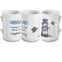 Personalised Thank You for Being Our Page Boy Mug