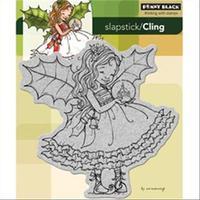 Penny Black Cling Rubber Stamp - Fairy Holly 272848