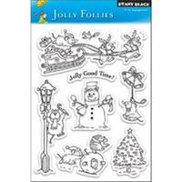 Penny Black Clear Stamp 5X7.5 Sheet-Jolly Follies 233370