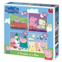 Peppa Pig Four in a Box Jigsaw Puzzle