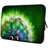 PEDEA Design Sleeve 15.6\" green hedgehog