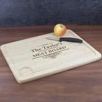 Personalised Meat Carving Board