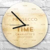 Personalised Prosecco Time Clock
