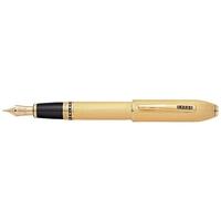 peerless 125 23 k heavy gold plate fountain pen