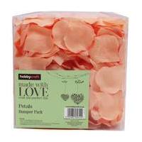 Peach Rose Petal Confetti 500 Pieces