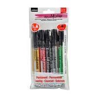 Pebeo Assorted Deco Markers 5 Pack