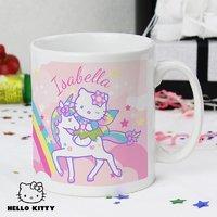 Personalised Hello Kitty Unicorn Mug