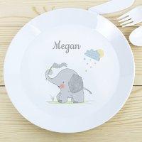 Personalised Elephant Plate