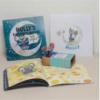 personalised mouse with no house birthday book
