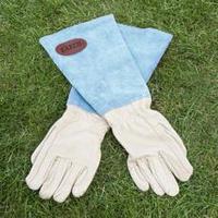 Personalised Leather Gardening Gloves