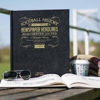 Personalised Football Team History Book Deluxe