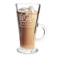 Personalised Bistro Latte Glass