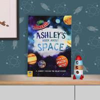 personalised book about space