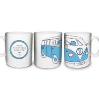 personalised camper van mug