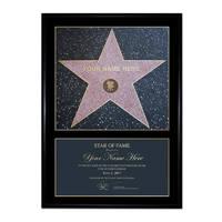 personalised star of fame