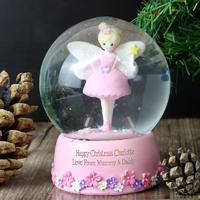 Personalised Fairy Snow Globe