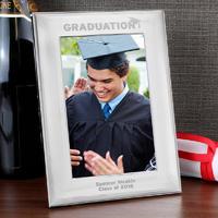 Personalised Silver Graduation Photo Frame