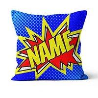 Personalised Comic Cushion