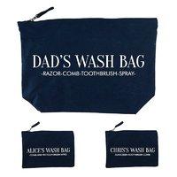 Personalised Daddy And Me Wash Bag