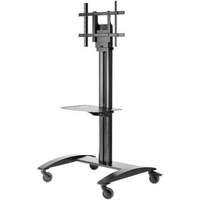 Peerless Trolley For 32 Inch - 75 Inch Flat Panel Height Adjustable With Metal Shelf
