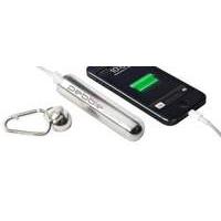 Pebble Smartstick+ Emergency Portable Battery Back Up Power 2800mah - Silver