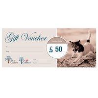 Pet & Country £50 Gift Vouchers