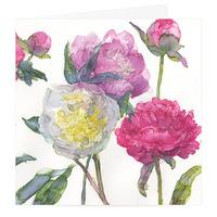 peonies card