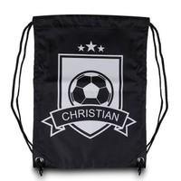 personalised gym bag football