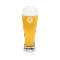 personalised wheat beer glass