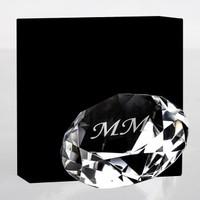Personalised Glass Diamond
