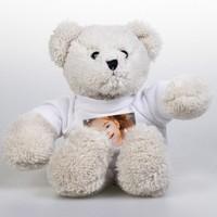 Personalised Photo Cuddly Teddy Bear