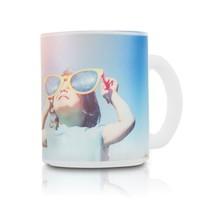 Personalised Photo Mug - Satin Finish Glass