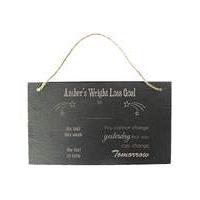 Personalised Weight Loss Slate