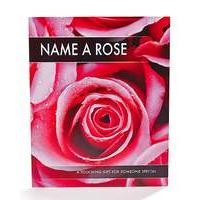 personalised name a rose