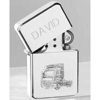 Personalised Pewter Motif Sport Lighter