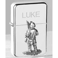 Personalised Pewter Motif Sport Lighter