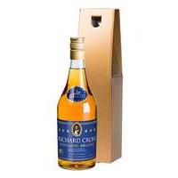 Personalised Brandy in a Gold Gift Box