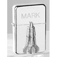 Personalised Pewter Motif Sport Lighter