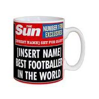 Personalised The Sun Sports Headline Mug