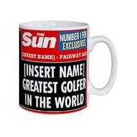 Personalised The Sun Sports Headline Mug