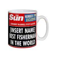 personalised the sun sports headline mug